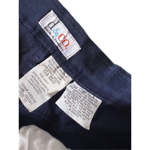 Denim & Company D& Co. navy blue Bermuda shorts size 1X - Picture 5 of 5